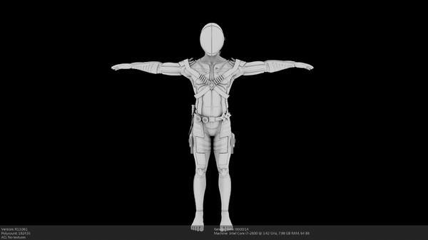 3d future stealth suit - Future Stealth Suit... by kieranr1