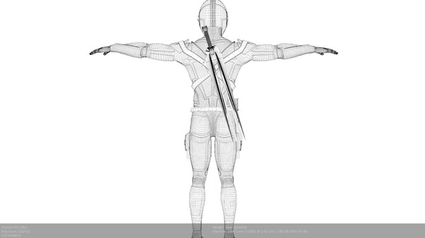 3d future stealth suit - Future Stealth Suit... by kieranr1