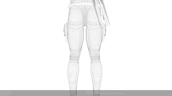 3d future stealth suit - Future Stealth Suit... by kieranr1