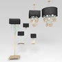 3d set light eurolampart floor lamp model