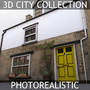realistic village house 3d 3ds