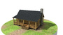 3d model log house
