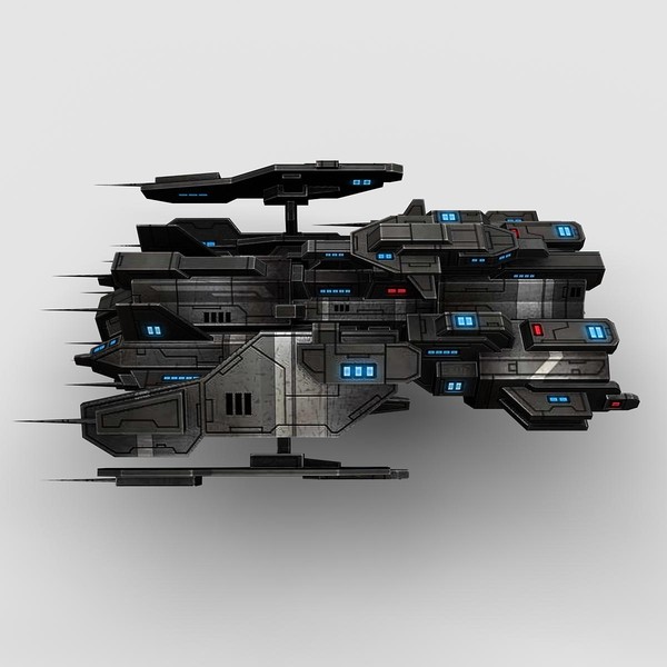 3ds max 5 battleship fighters - 5_Battleship_Fighters... by Angryfly