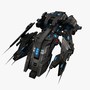 fi ship fighter 3d max