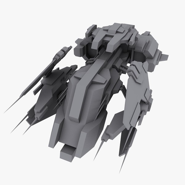 3ds max 5 battleship fighters - 5_Battleship_Fighters... by Angryfly