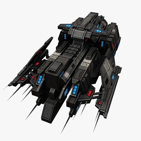 3ds max 5 battleship fighters - 5_Battleship_Fighters... by Angryfly