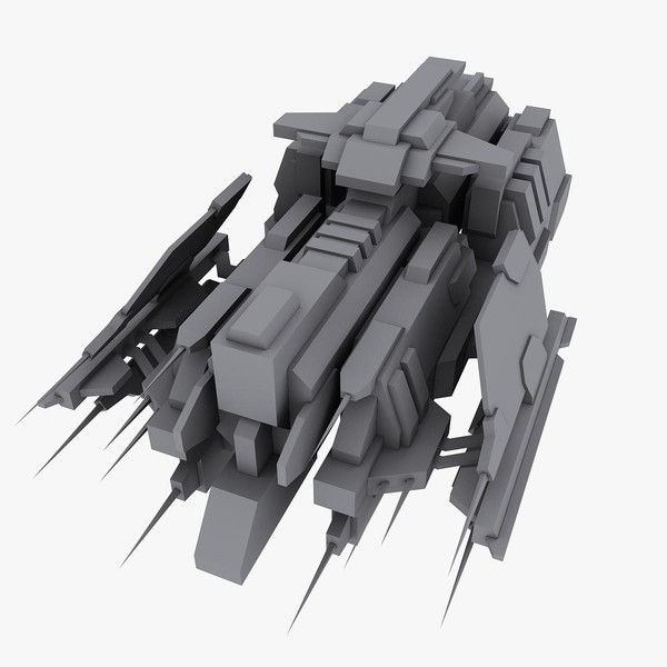 3ds max 5 battleship fighters - 5_Battleship_Fighters... by Angryfly
