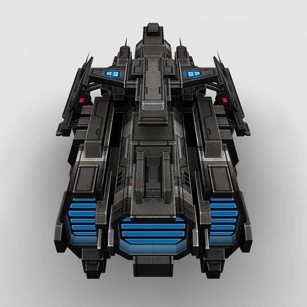 3ds max 5 battleship fighters - 5_Battleship_Fighters... by Angryfly