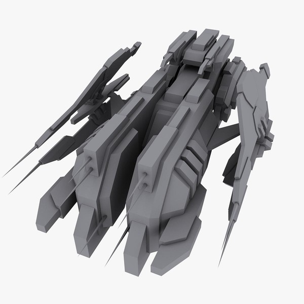 3ds max 5 battleship fighters - 5_Battleship_Fighters... by Angryfly