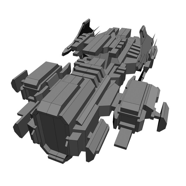 3ds max 5 battleship fighters - 5_Battleship_Fighters... by Angryfly