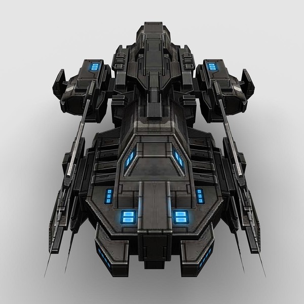 3ds max 5 battleship fighters - 5_Battleship_Fighters... by Angryfly