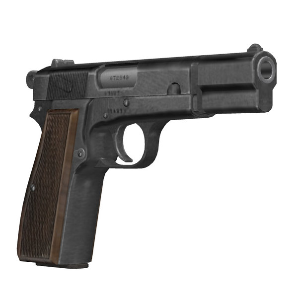 3d browning hi-power - Browning Hi-Power... by JHoagland