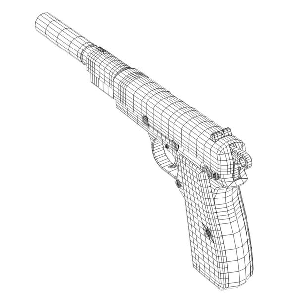3d browning hi-power - Browning Hi-Power... by JHoagland