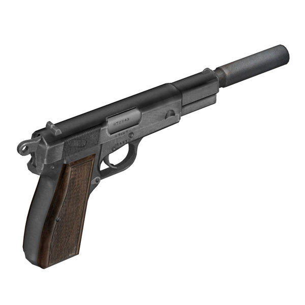 3d browning hi-power - Browning Hi-Power... by JHoagland