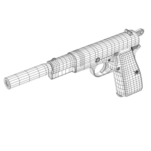 3d browning hi-power - Browning Hi-Power... by JHoagland