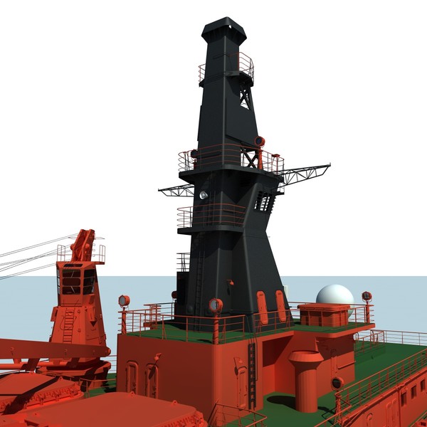 3d max ns 50 let pobedy - NS 50 Let Pobedy, nuclear icebreaker... by ArcticWind