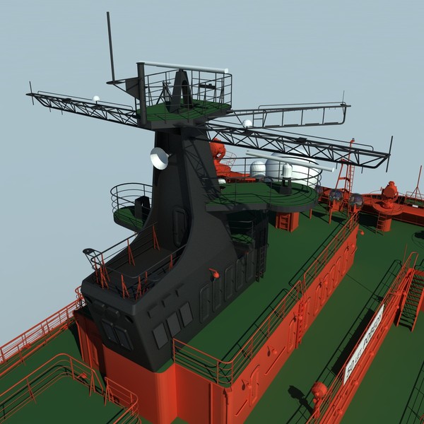 3d max ns 50 let pobedy - NS 50 Let Pobedy, nuclear icebreaker... by ArcticWind