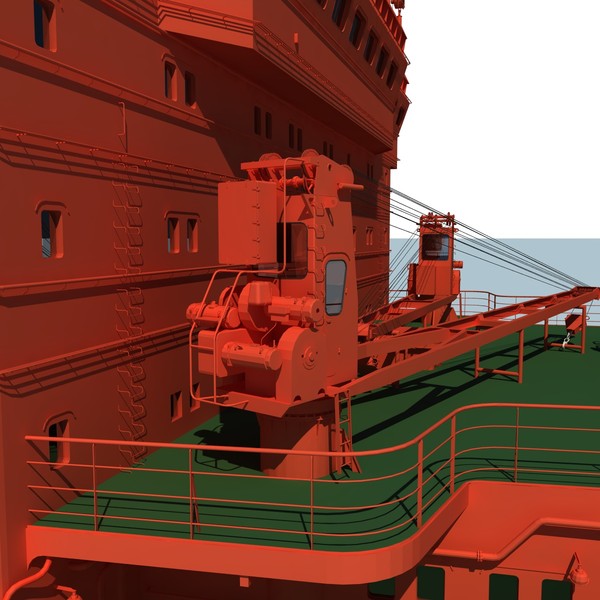 3d max ns 50 let pobedy - NS 50 Let Pobedy, nuclear icebreaker... by ArcticWind