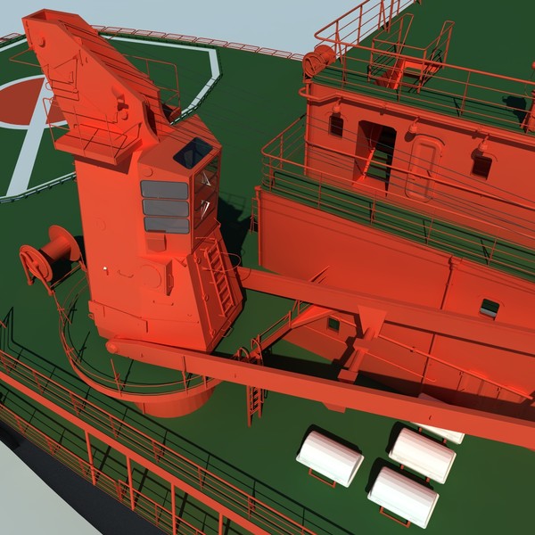 3d max ns 50 let pobedy - NS 50 Let Pobedy, nuclear icebreaker... by ArcticWind