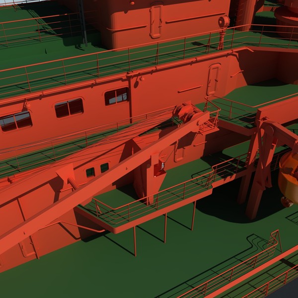 3d max ns 50 let pobedy - NS 50 Let Pobedy, nuclear icebreaker... by ArcticWind