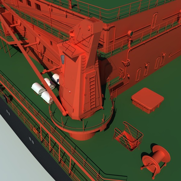 3d max ns 50 let pobedy - NS 50 Let Pobedy, nuclear icebreaker... by ArcticWind