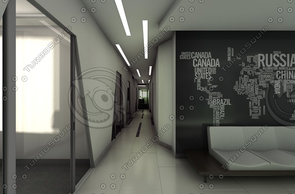 office 3d model - C4D Office... by C4D Source