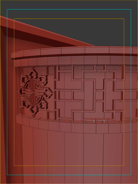 chinese style wall lamp 3d model - Chinese Style Wall lamp of Traditional Chinese painting... by Shen Hanlu