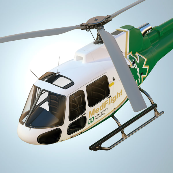 3d eurocopter as350 medflight - Eurocopter AS350 MedFlight... by dimosbarbos