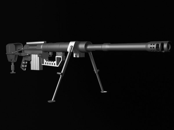 3ds max cheytac m200 intervention - CheyTac M200 Intervention... by 3DCreateRus