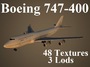 boeing 747-400 3d max