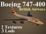 boeing 747-400 baw 3d max