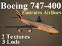 max boeing 747-400 uae