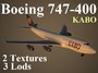 boeing 747-400 qnk 3d max