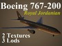 3d model boeing 767-200 rja