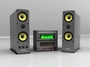 music 3d model