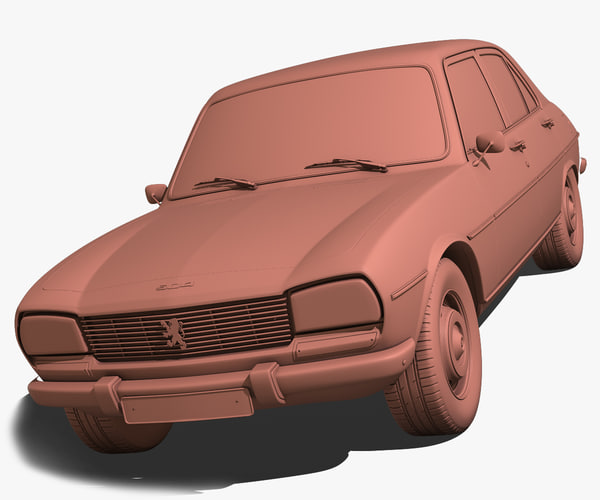 3ds max peugeot 504 - Peugeot 504 1970... by cgSorcerer
