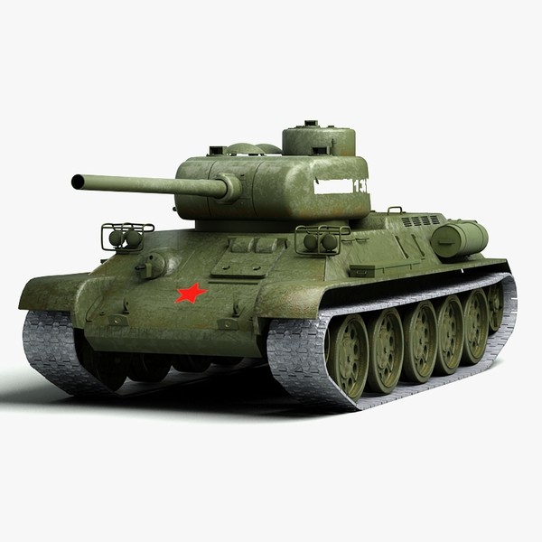 3ds max soviet tank - T34... by Sandu_Bublic