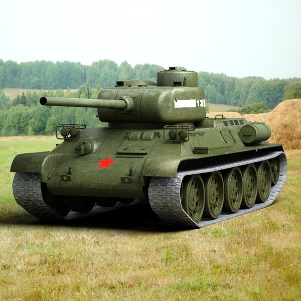 3ds max soviet tank - T34... by Sandu_Bublic