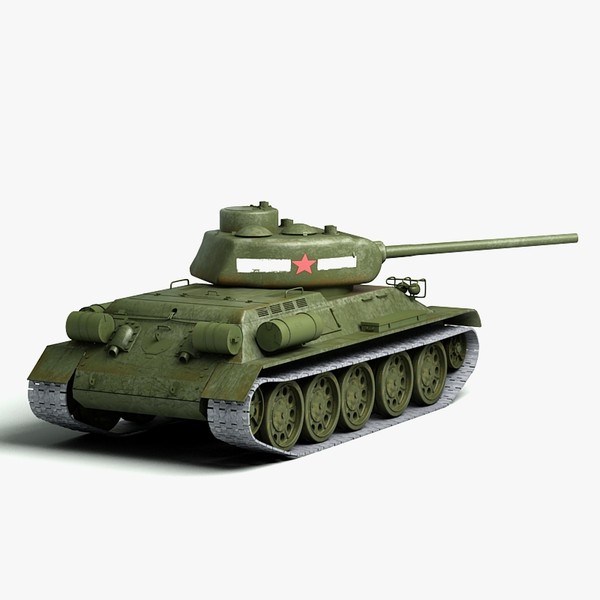 3ds max soviet tank - T34... by Sandu_Bublic