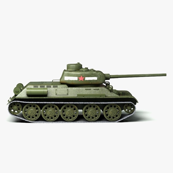 3ds max soviet tank - T34... by Sandu_Bublic