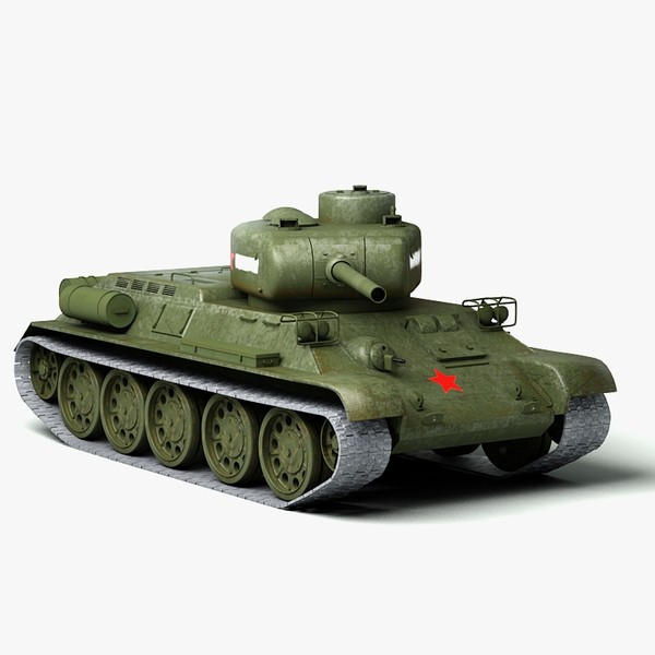 3ds max soviet tank - T34... by Sandu_Bublic