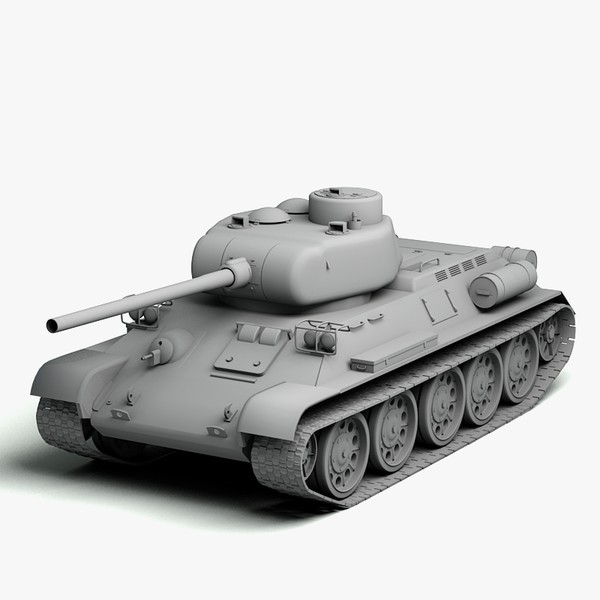 3ds max soviet tank - T34... by Sandu_Bublic