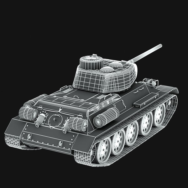 3ds max soviet tank - T34... by Sandu_Bublic
