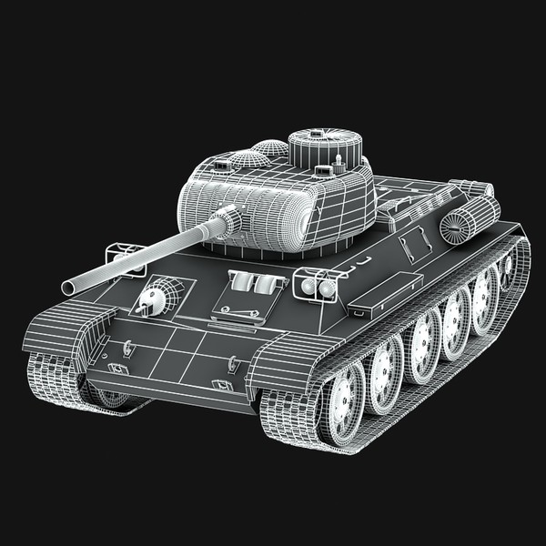 3ds max soviet tank - T34... by Sandu_Bublic