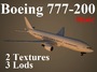 3dsmax boeing 777-200 basic