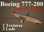 3ds max boeing 777-200 uae