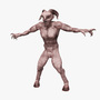 demon rigged obj