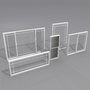 3d model window aa1 modern