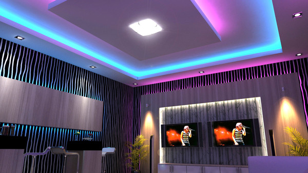 design karaoke room 3d model - karaoke room (KTV)... by Coreindesign