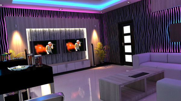 design karaoke room 3d model - karaoke room (KTV)... by Coreindesign